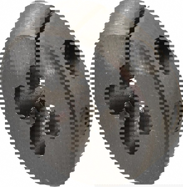 Round Die: 3/8-16, Carbon Steel